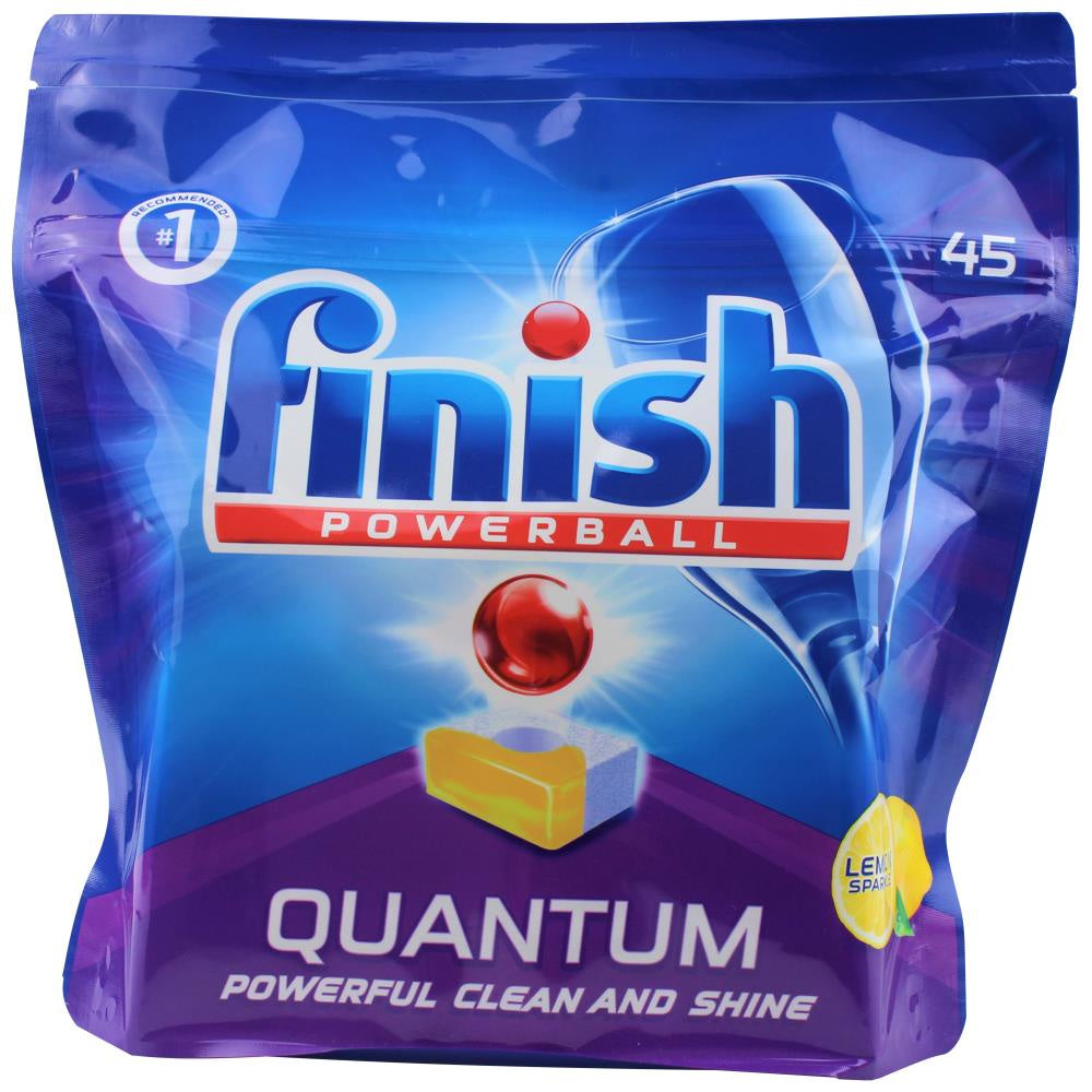 Finish Quantum Powerball Dishwashing Tablet 45pk