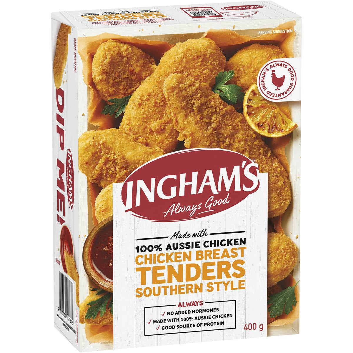 Ingham's Chicken Tenders Southern 400g