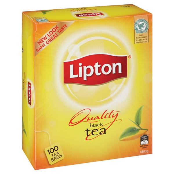 Lipton Quality Black Tea Bags 100pk