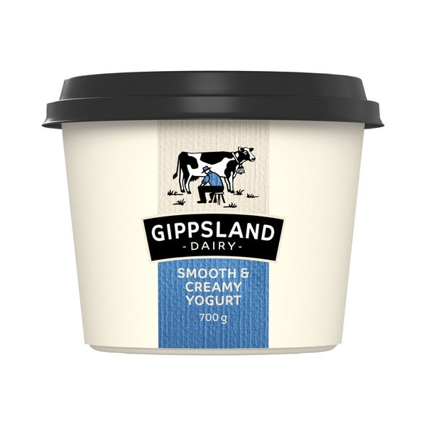Gippsland Dairy Yoghurt Smooth & Creamy  700g