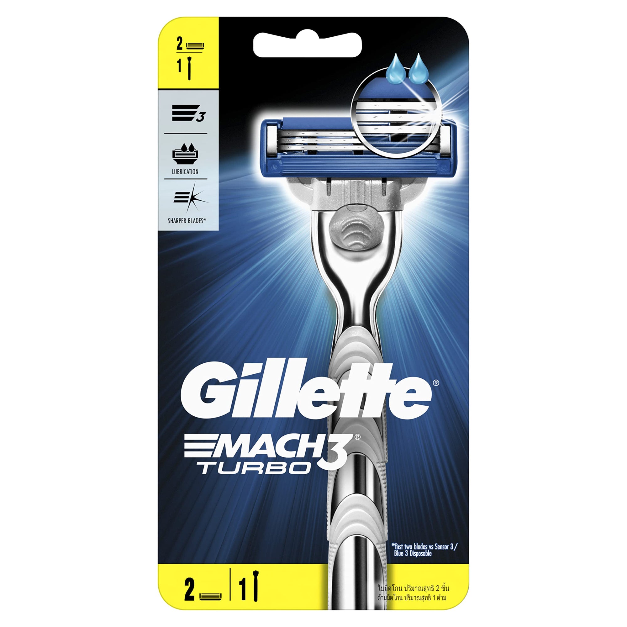 Gillette Mach 3 Turbo Razor