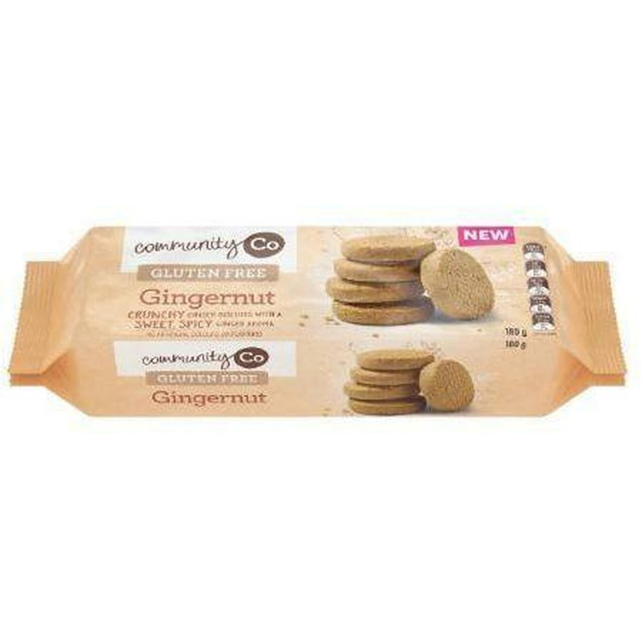 Community Co Gluten Free Ginger Nut 180g