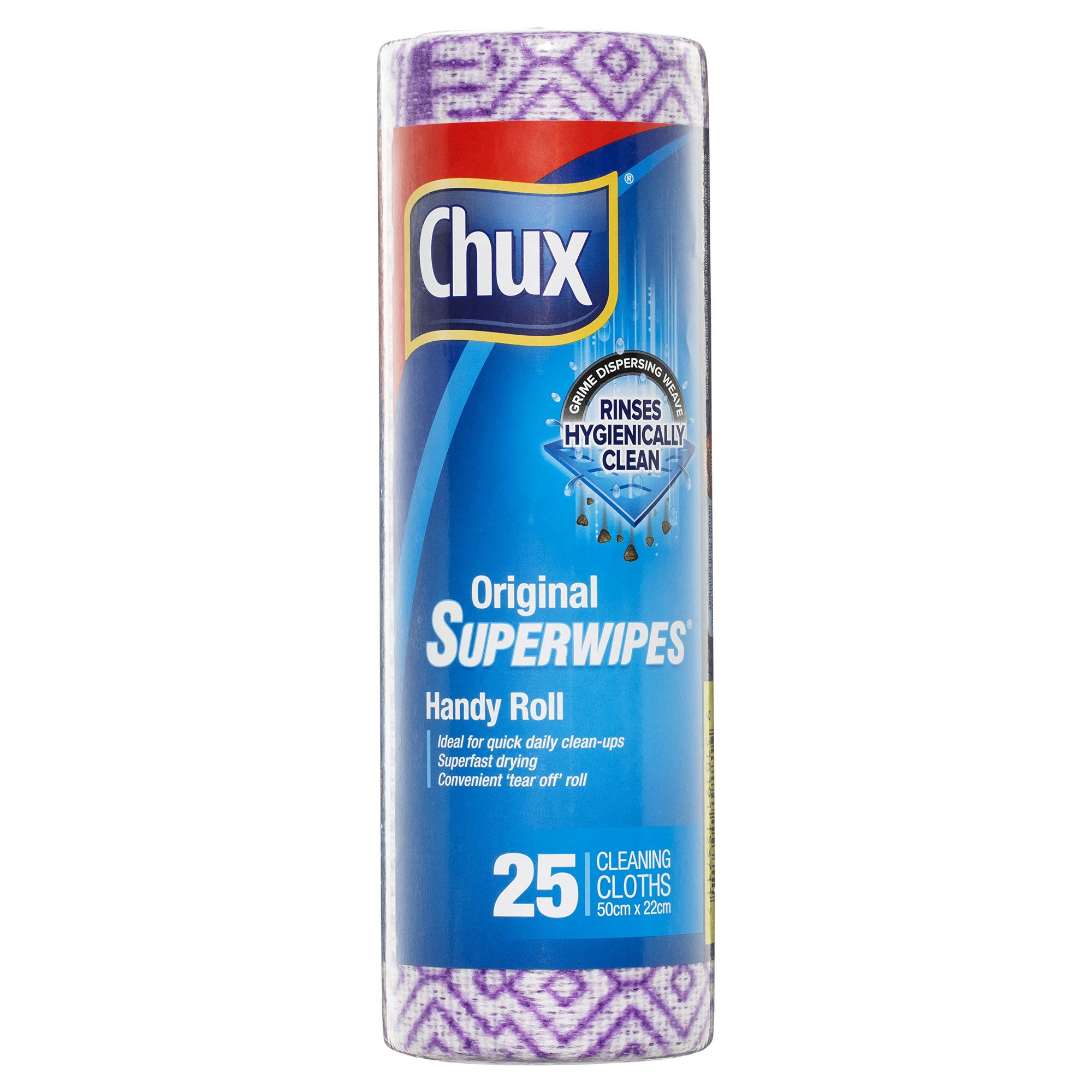 CHUX Super Wipes on a Roll 25s