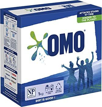 OMO Laundry Powder Front & Top Loader Active Clean 2kg