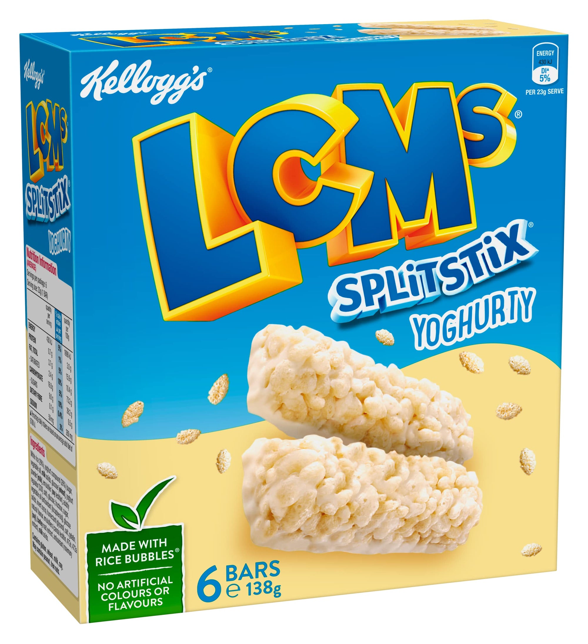 Kellogg's LCM Split Stix Yoghurt 110g