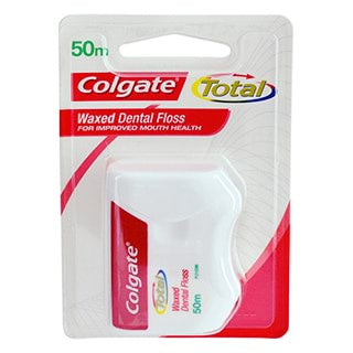 Colgate Waxed Dental Floss 50m