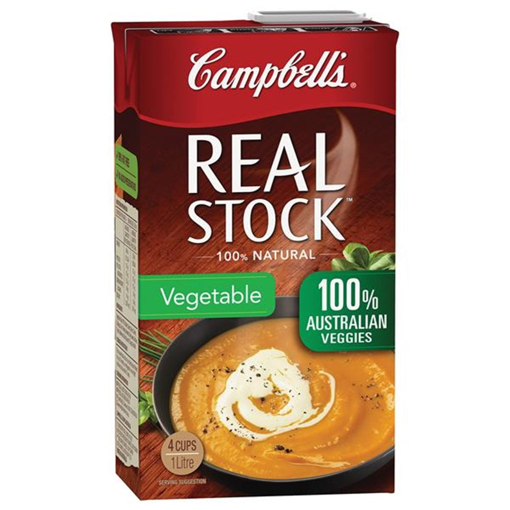 Campbells Real Stock Vegetable 1L