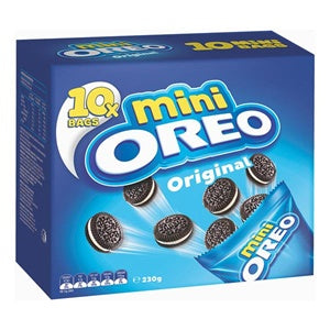 Mini Oreo Original Cookies 10 Pack 204g