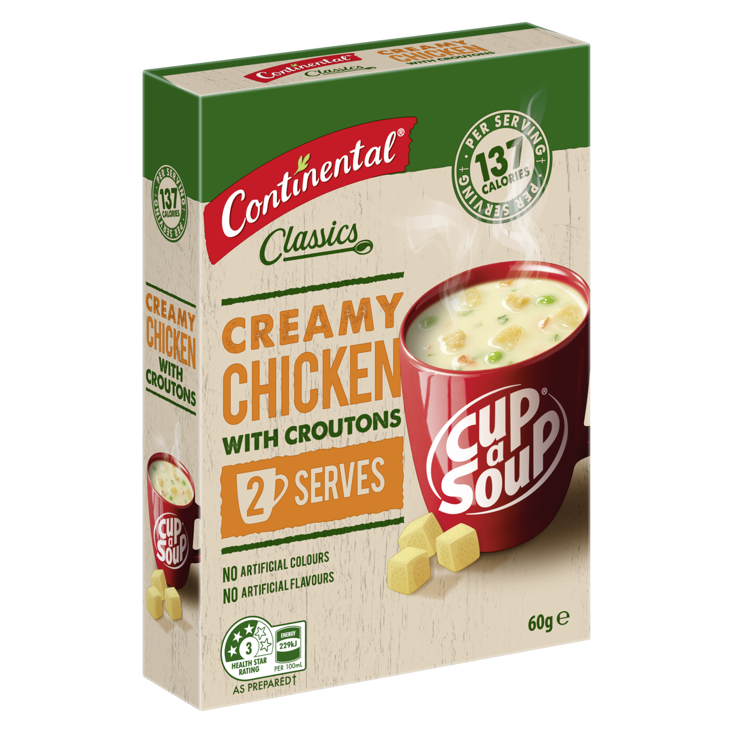 Cup A Soup Creamy Chicken with Croutons 60g