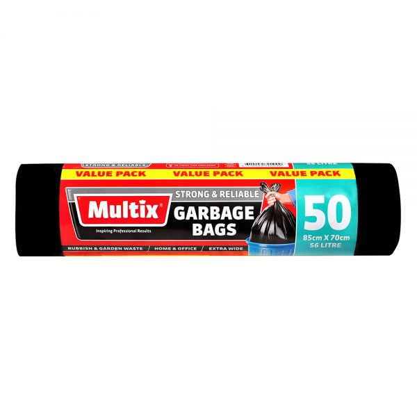 Multix Garbage Bag 50pk 56L