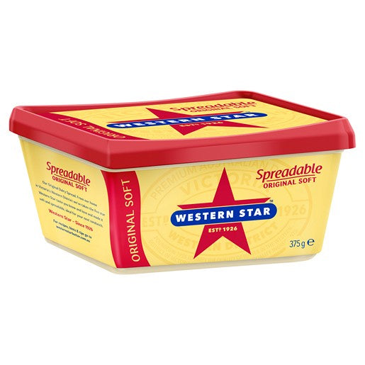 Western Star Spreadable Butter 375g