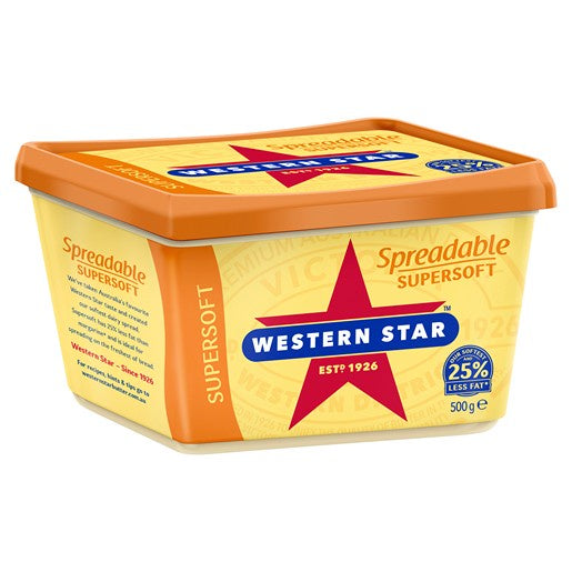 Western Star Spreadable Butter 500g