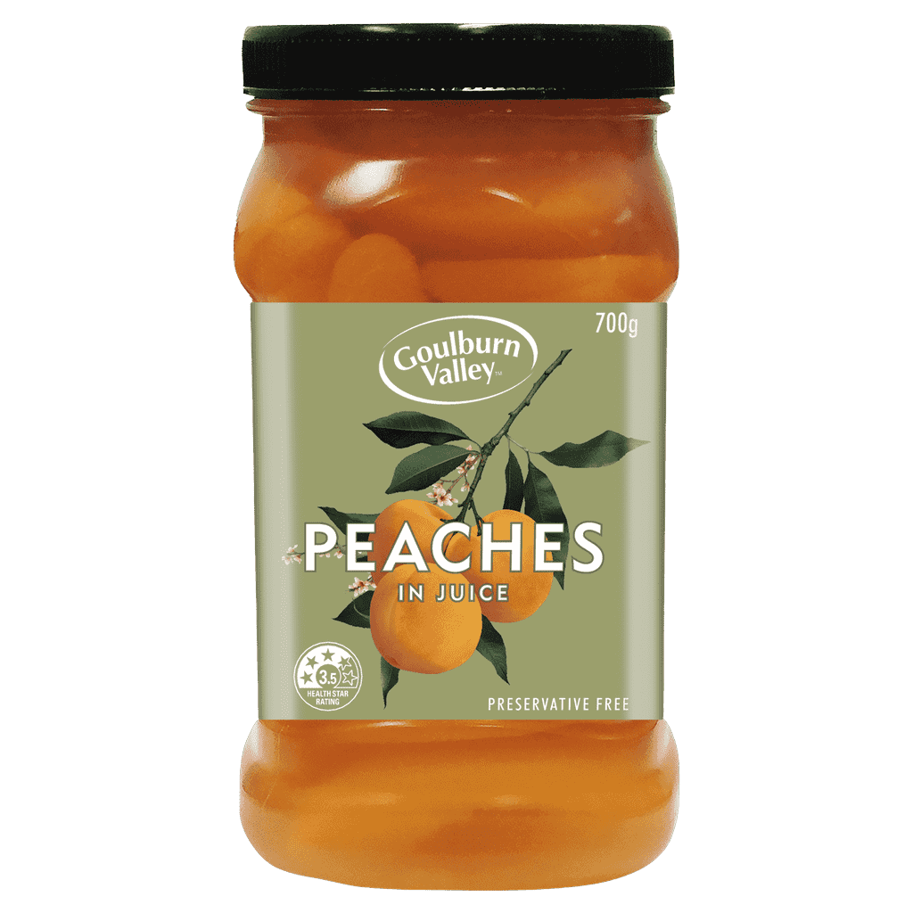 Goulburn Valley Sliced Peaches in Juice 700g