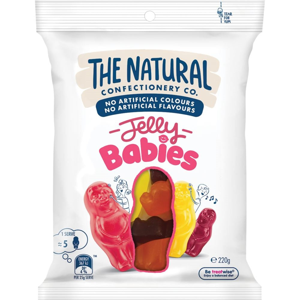 Natural Confectionery Co Jelly Babies 220g