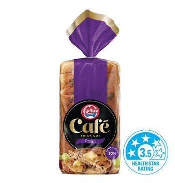Tip Top Cafe Extra Thick Raisin Toast