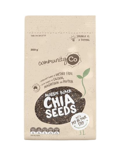 Community Co Black Chia Seeds 350g