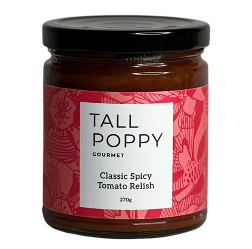 Tall Poppy Gourmet Classic Spicy Tomato Relish 270g