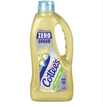 Cottee's Cordial Lemon Crush Zero Sugar 1L