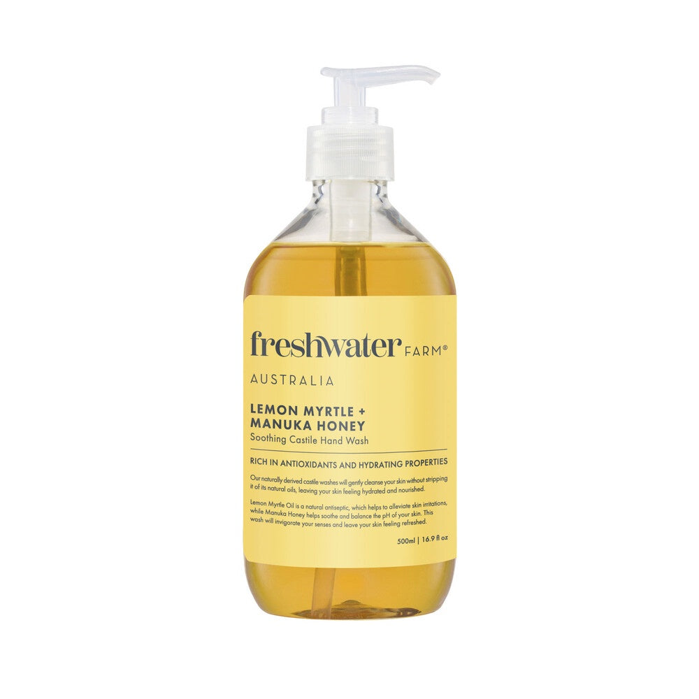 Freshwater Farm Hand Soap Lemon Myrtle 500ml