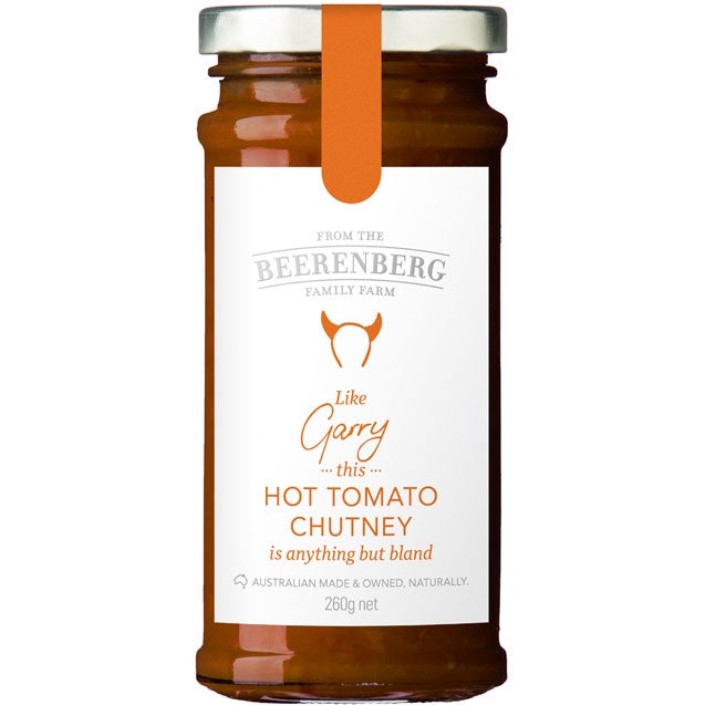 Beerenberg Hot Tomato Chutney 260g