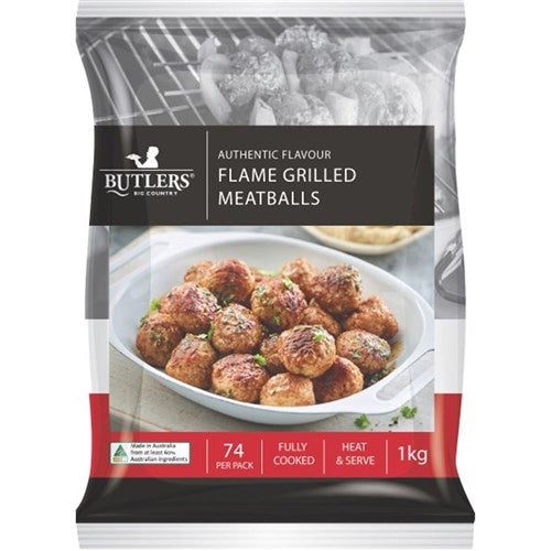 Butler Beef Meatballs 1kg