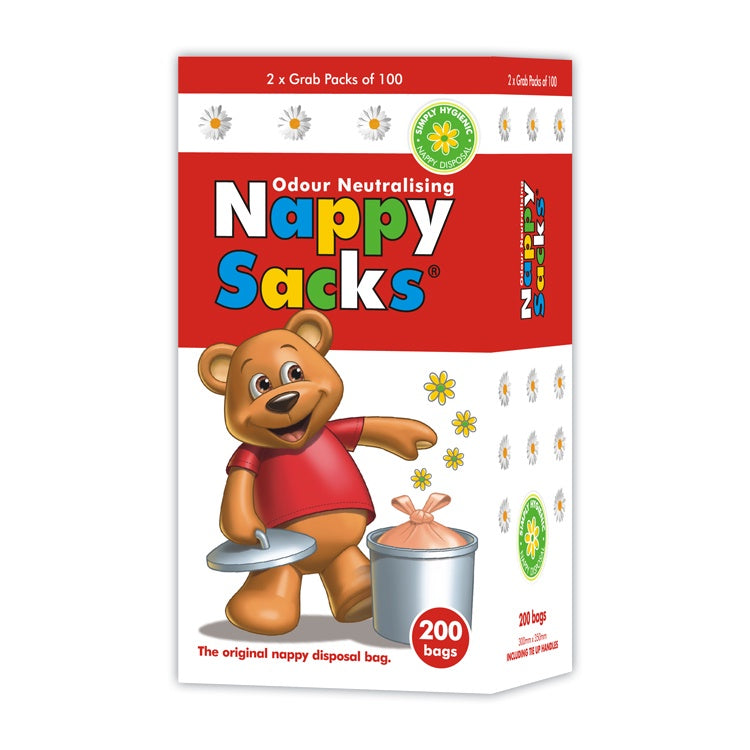 Nappy Sacks Disposal Bags 200pk