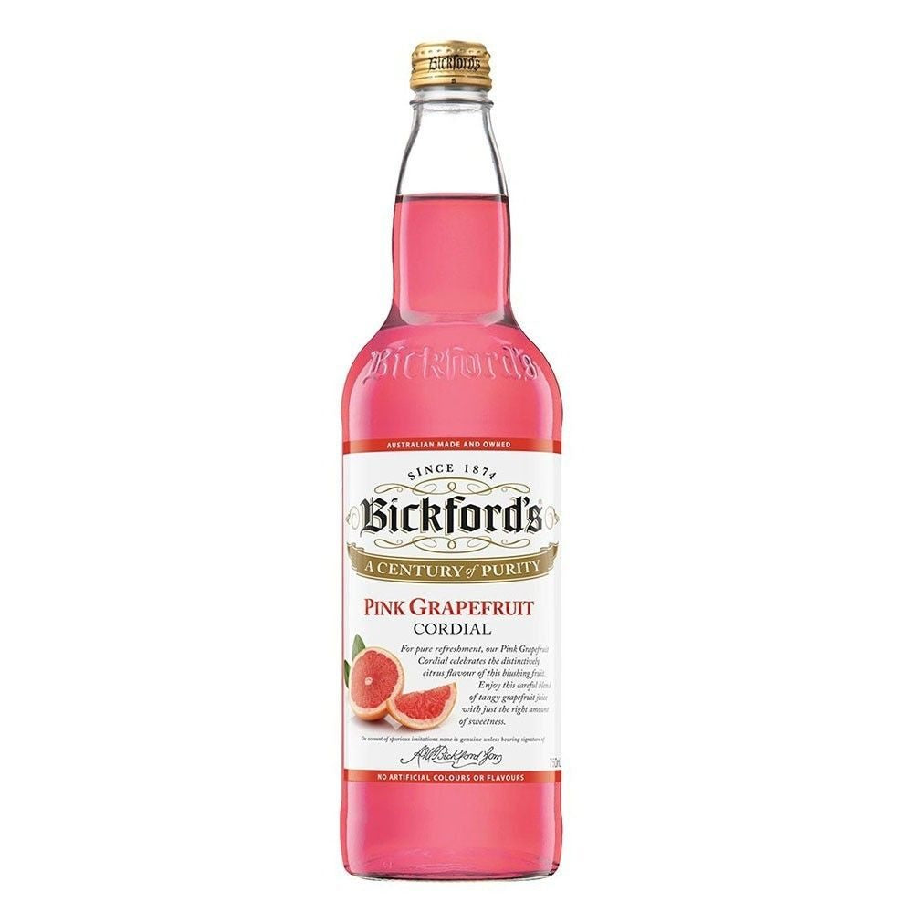 Bickford's Pink Grapefruit Cordial 750ml