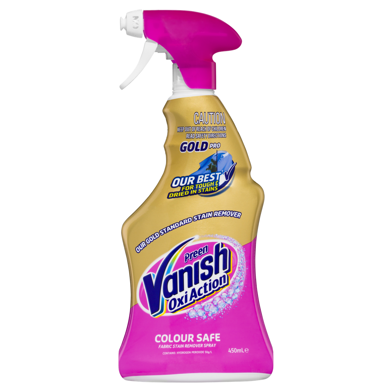 Preen Vanish Gold Ultra Power Stain Remover Trigger 450mL