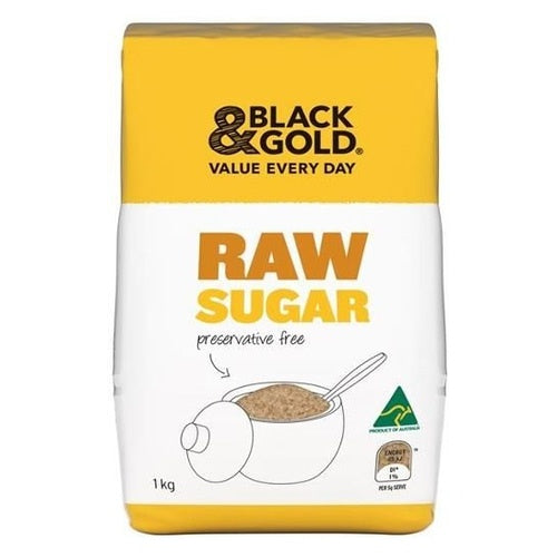 Black & Gold Raw Sugar 1kg