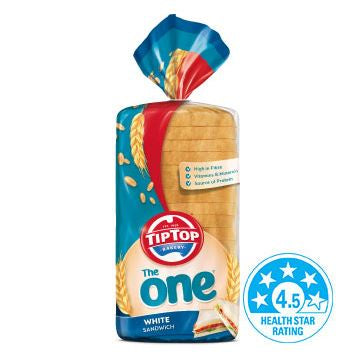 Tip Top Bread The One White 700g