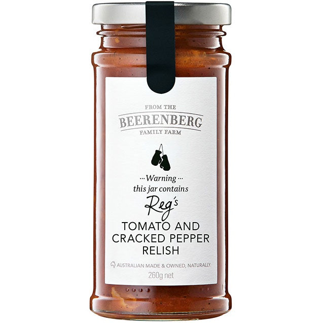 Beerenberg Tomato & Cracked Pepper Relish 265g