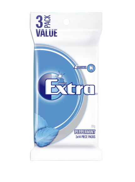 Wrigleys Extra Peppermint S/Free 42pce