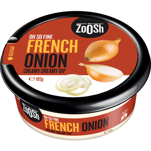 Zoosh French Onion Dip 185g