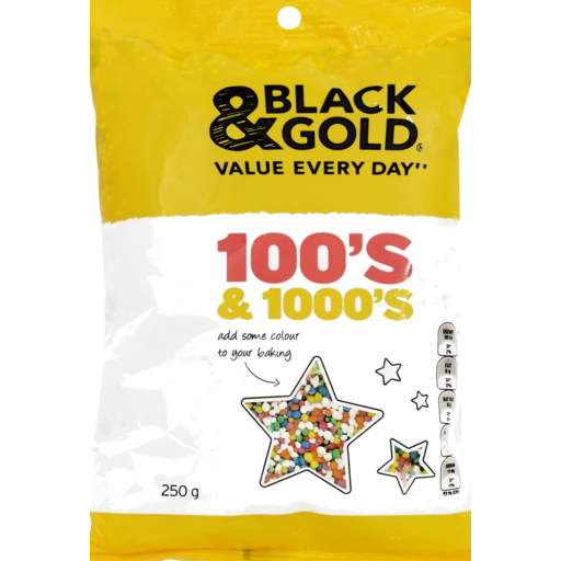 Black & Gold 100S & 1000S  250g
