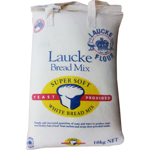 Laucke Super Soft White Bread Mix 10kg