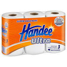 Handee Ultra Paper Towel 3pk
