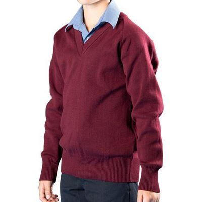 Pullover Wool Burgundy