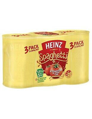 Heinz Spaghetti Tomato & Cheese 3x300g