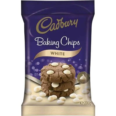 Cadbury Baking Chips White 200g
