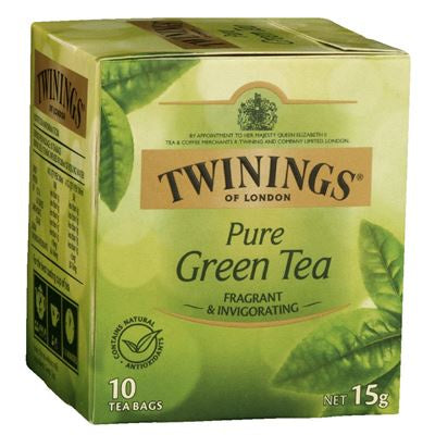 Twinings Pure Green Tea Bags 10pk